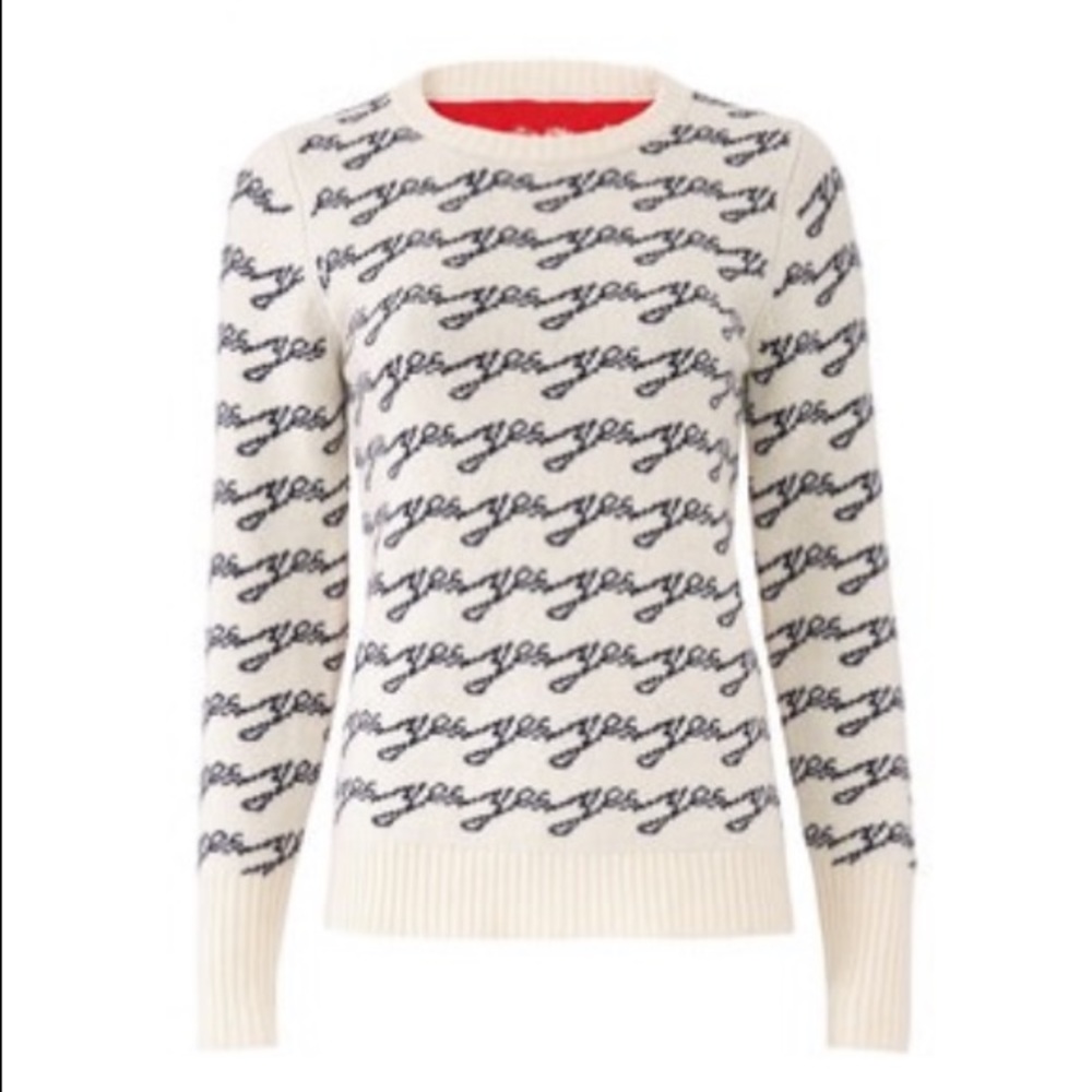 J. Crew Yes No Sweater